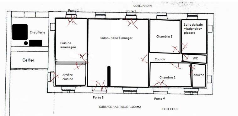 -belle Maison Dans Ancienne Ecole-tarif Reduit Hors We ! Chanzeaux